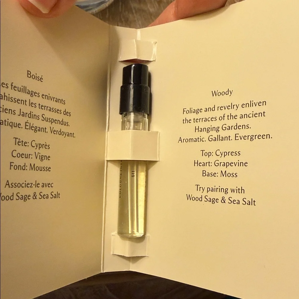 Jo Malone Cypress & Grapevine two samples - Picture 2 of 2
